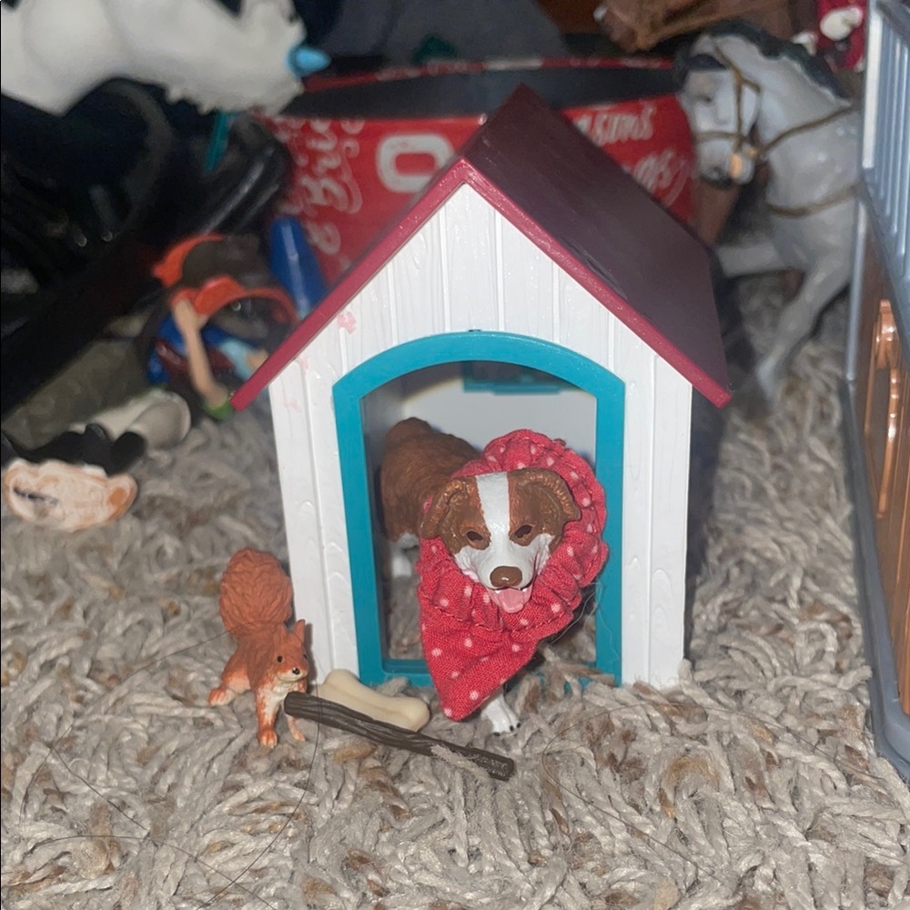 Toy Dog House with Accessories